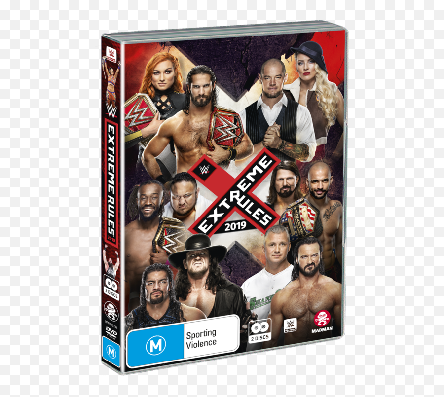 Wwe Extreme Rules 2019 - Dvd Png,Baron Corbin Png