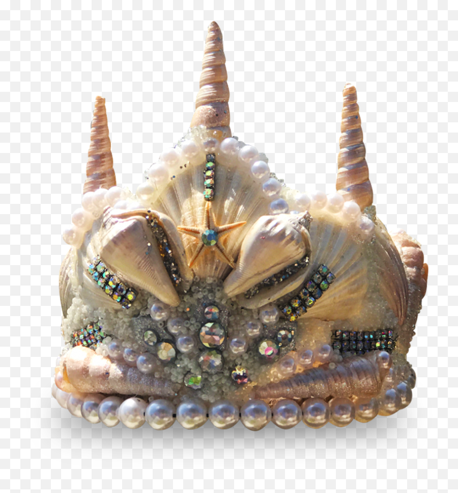 Star Princess Seashell Crown - Sea Shell Crown Png,Star Crown Png