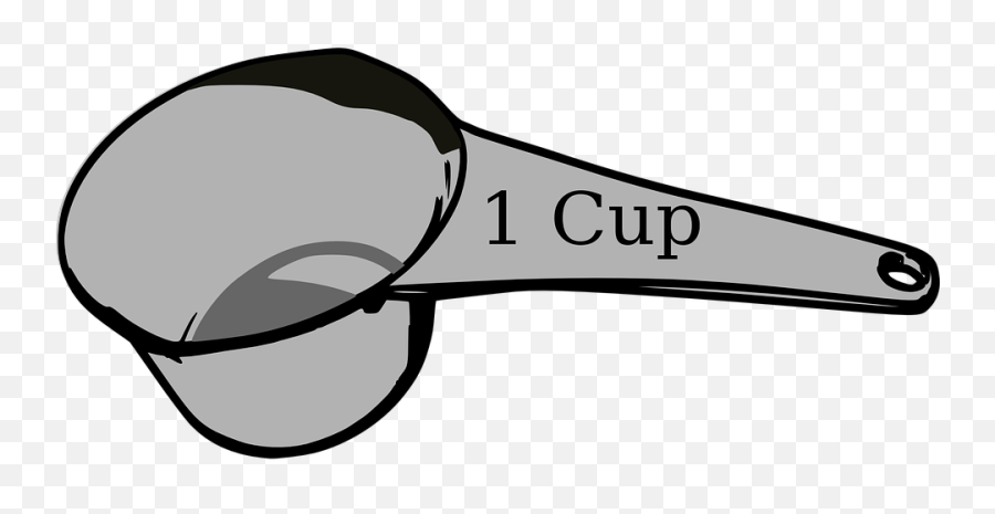 Cooking Baking Measuring - 1 4 Measuring Cup Clipart Png,Baking Png