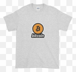 Mens Bitcoin T Shirt 1 Png Bit Coin Logo