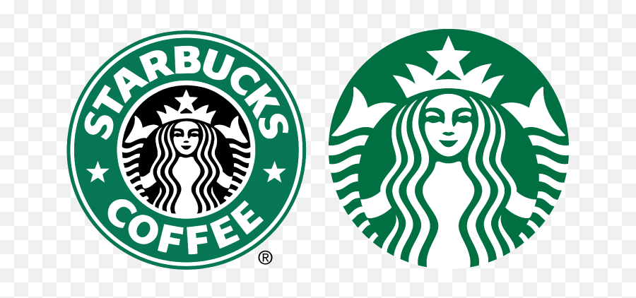 Starbucks Logo Clipart - Starbucks Logo Old And New Png,Starbucks Logo Clipart