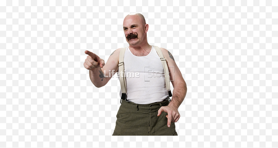 Angry Caucasian Man In Costume Pointing - Angry Man Pointing Transparent Png,Angry Man Png