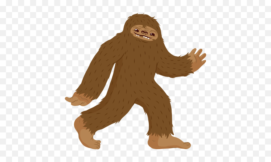 Transparent Png Svg - Bigfoot Clipart,Gorilla Cartoon Png