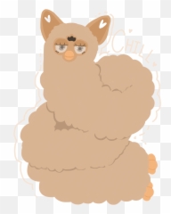 Long Furby Ghostycup - Illustrations Art Street Illustration Png,Furby Png