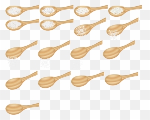 Spoon Png - Wooden