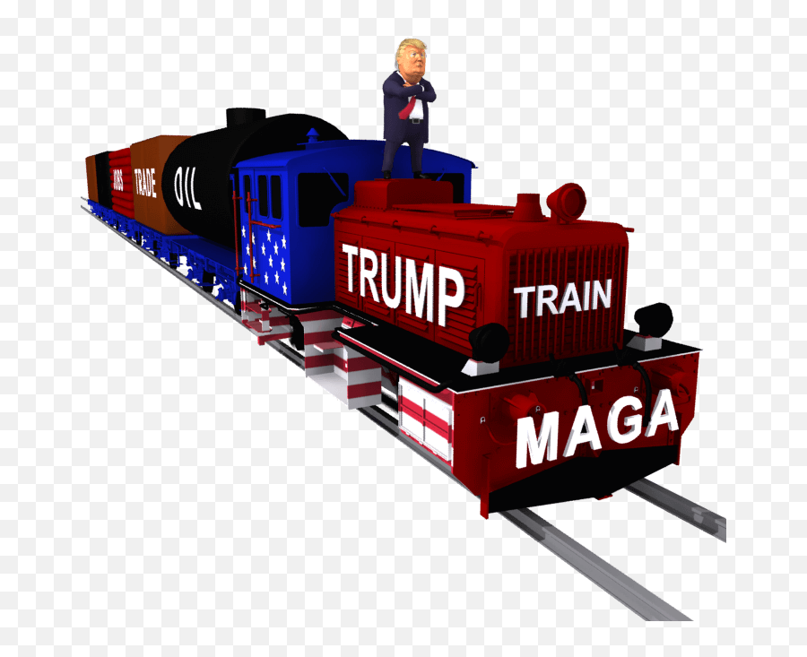 Dedipic U2013 Free Digital Images Trump Train - Trump Train Png Transparent,Trump Png