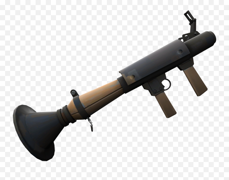 Tf2 Rocket Launcher Png Image - Tf2 Soldier Rocket Launcher Png,Rocket Launcher Png