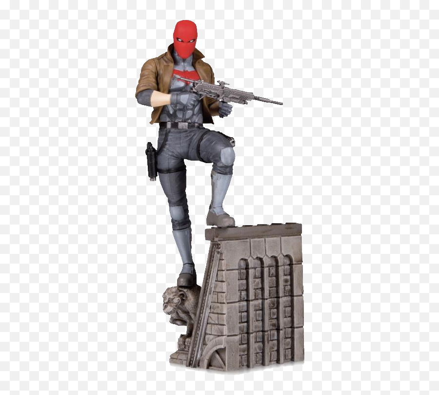 Dc Comics Bat Family Red Hood Multi - Batman Bat Family Multi Part Statue Png,Red Hood Png