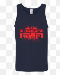 Mens Igetzitn Paint Logo Rt Tank Top - Active Tank Png,Rt Logo
