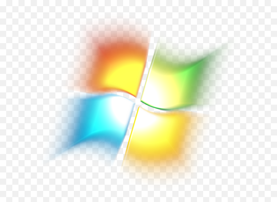 Glowing Windows Logos - Transparent Background Windows 7 Logo Png,All Windows Logos