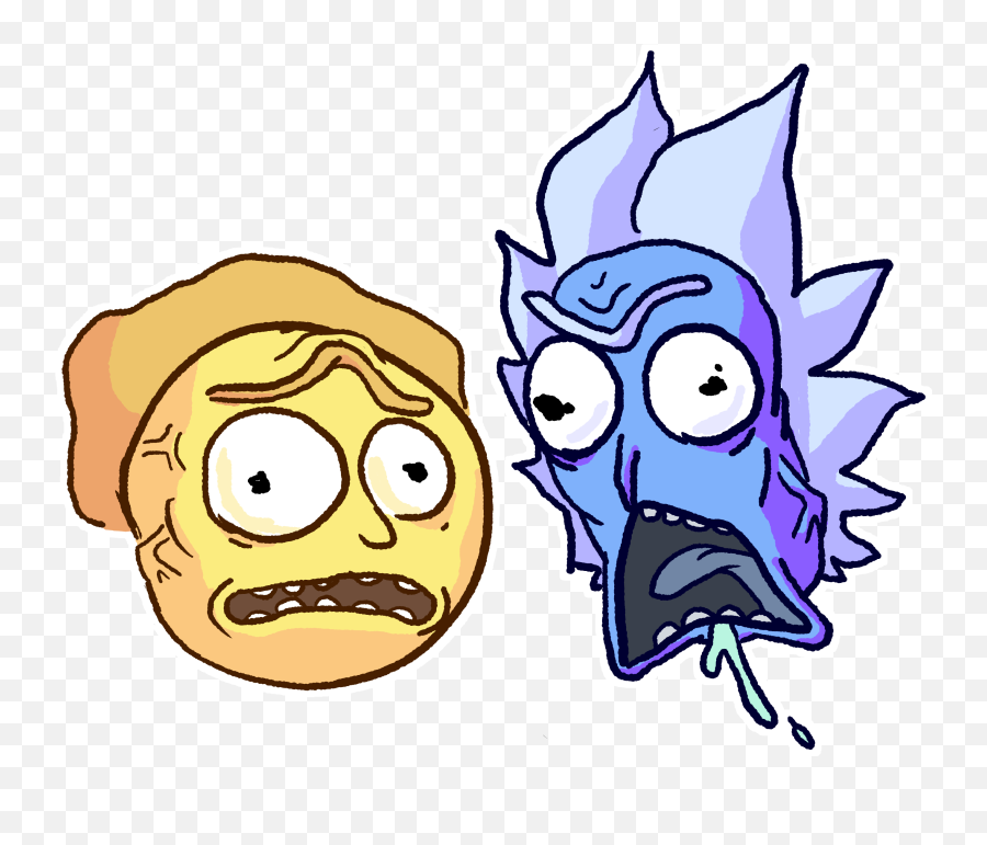 I Tried Drawing Cromulon Rick And Morty Rickandmorty - Cromulon Rick And Morty Png,Pickle Rick Face Png