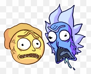 I Tried Drawing Cromulon Rick And Morty Rickandmorty - Cromulon Rick And Morty Png,Pickle Rick Face Png