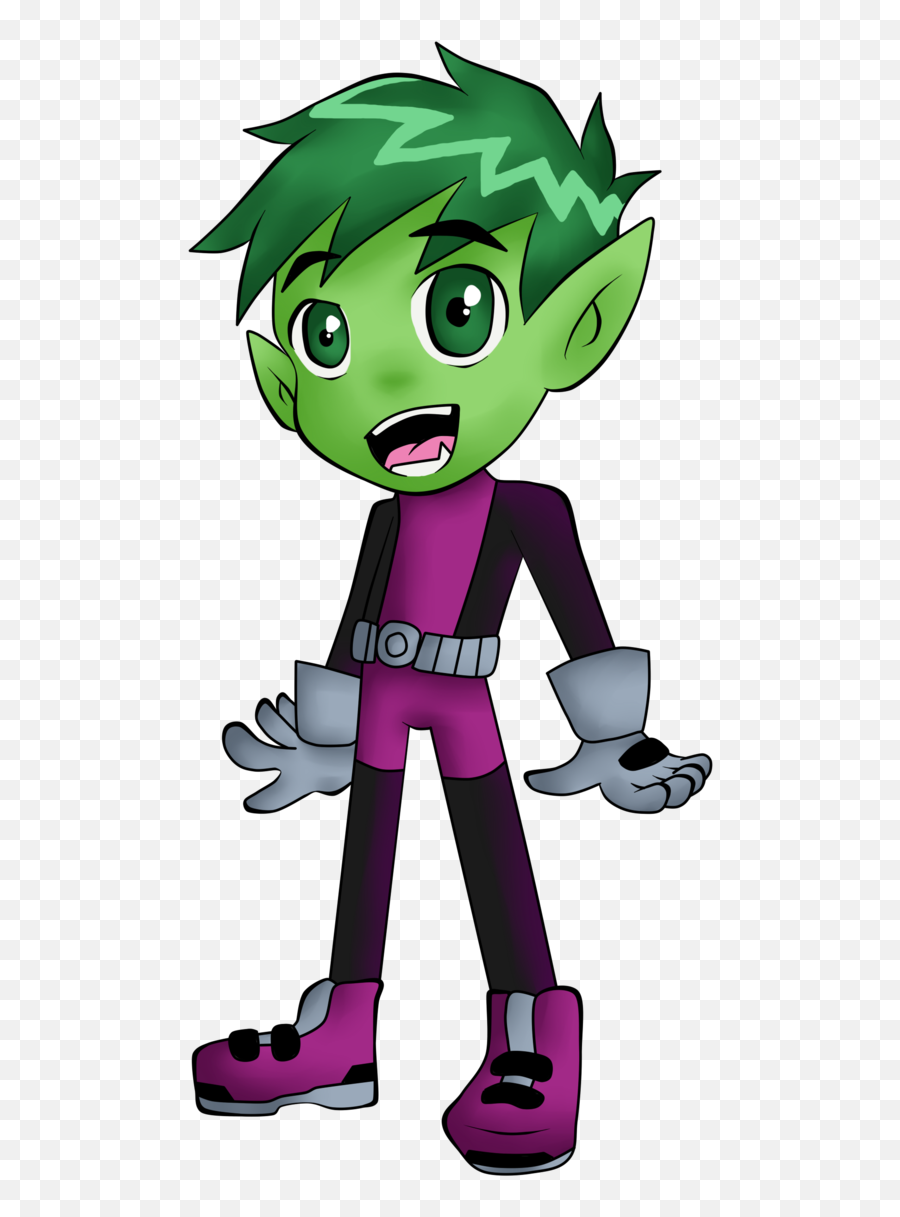 Download - Beast Boy Chibi Png,Beast Boy Png