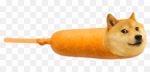 Doge Corn Dog Retard Dogelore - Corn Doge Png,Retard Png