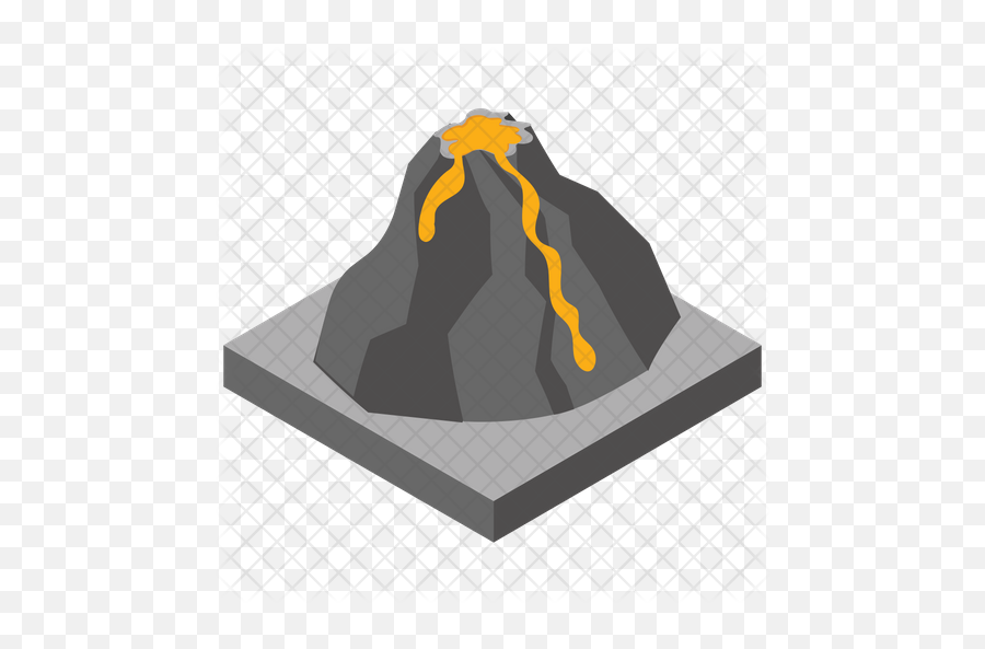 Volcano Icon - Lotus Temple Png,Volcano Png