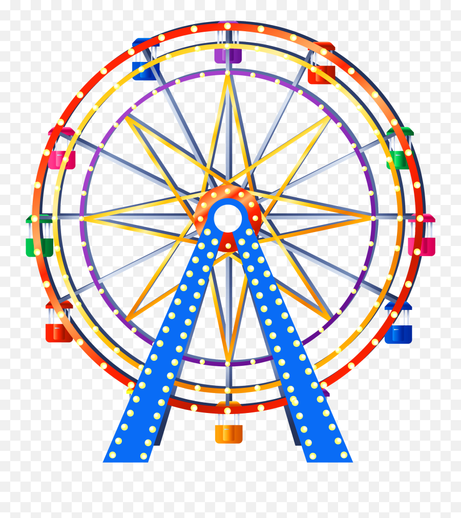 Ferris Wheel Png Hd Pictures - Vhvrs Transparent Ferris Wheel Png,Roulette Wheel Png
