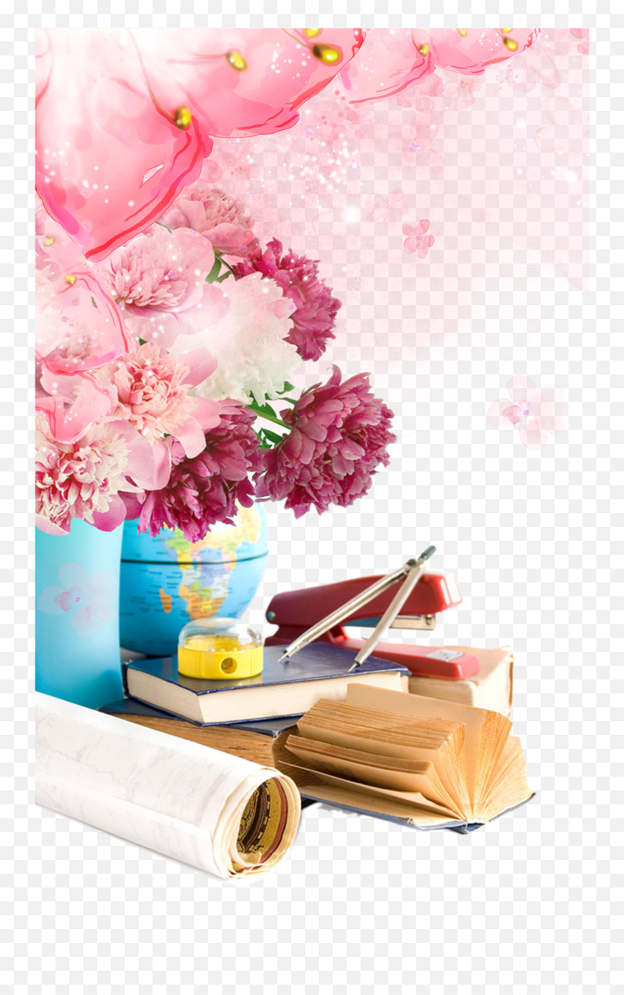 Download Free Pink Flower Day Teachers World Teacher Icon Png
