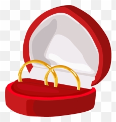 Wedding Rings Clipart - Art png