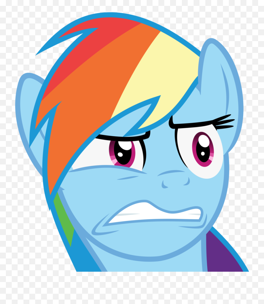 Download Sollace Cringing Daring Done Faic Frown - Mlp Rainbow Dash Faces Png,Grimace Png