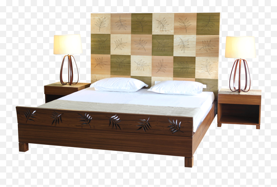 Download Flying Leaves Double Bed - Bed Png Image With No Bed Frame,Bed Png