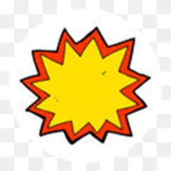 Cartoon - Explosionhanddrawnillustrationretrost Roblox Imagen De Explosion Dibujo Png,Cartoon Explosion Png