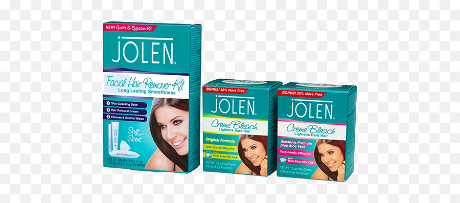 Jolen - Home Solutions For Unwanted Facial U0026 Body Jolen Products Png,Facial Hair Png