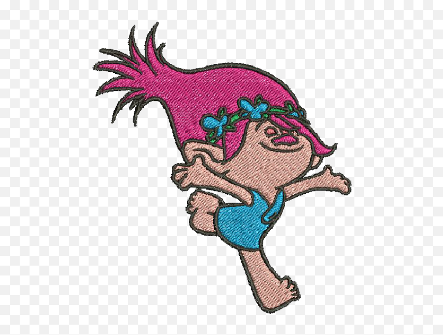 Troll Clipart The Movie - Png Download Full Size Clipart Poppy Trolls Cartoon,Trolls Characters Png