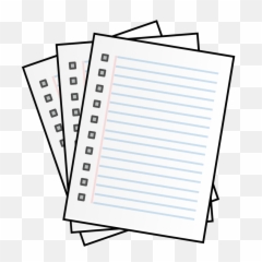 Free Photo Pages Stacked Paper Lined - Max Pixel Clipart png