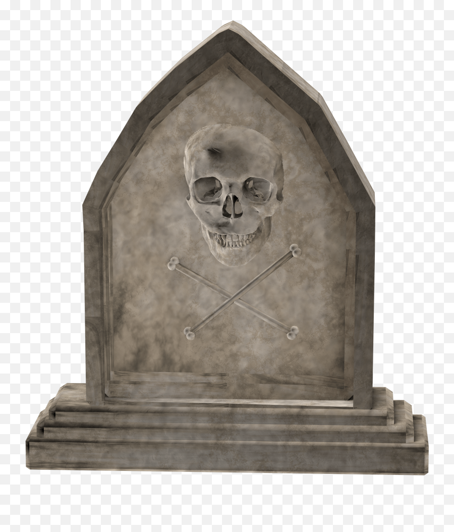 Free Picture Art Religion Cemetery Spirituality Skull - Gambar Batu Nisan 3d Png,Gravestone Transparent Background