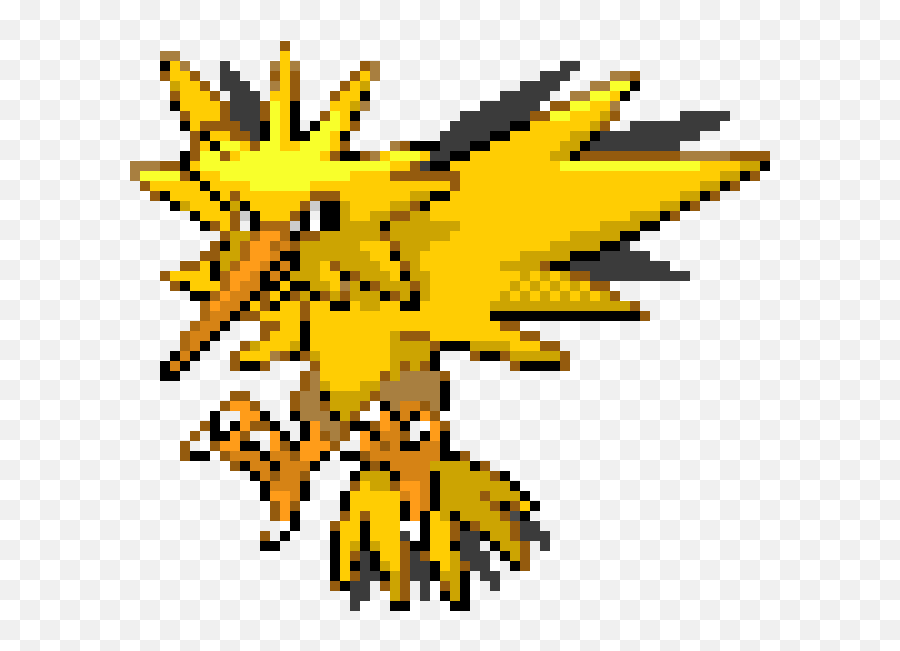 Minor Legendaries Can Be Added To - Pixel Art Pokemon Zapdos Png,Zapdos Png