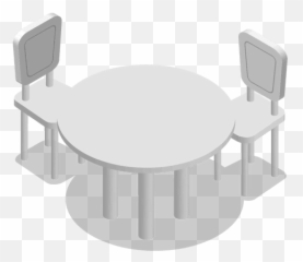 Transparent Png Svg Vector File - Table And Chairs Transparent,Table And Chairs Png