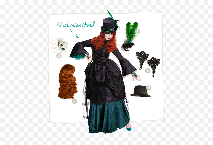 Victorian - Gothcostumepng Savers Fictional Character,Victorian Png