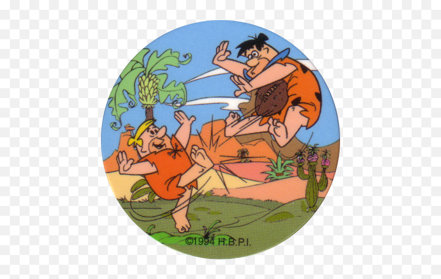 Cyclone U003e The Flintstones - Fred And Barney Fight Png,Flintstones Png