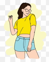 To Be Blunt Cannabis And Mental Physical Health Is A Joint - For Teen Png,Blunt Png