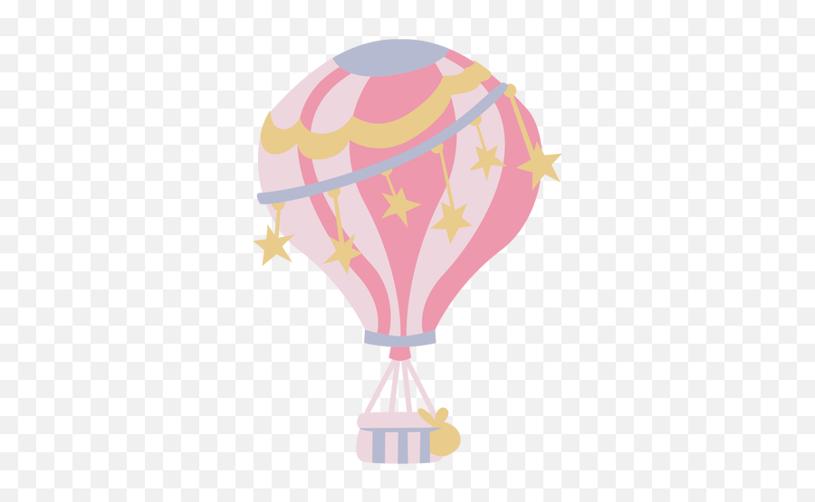 Stars Pink Hot Air Balloon - Transparent Png U0026 Svg Vector File Hot Air Ballooning,Ar 15 Transparent Background