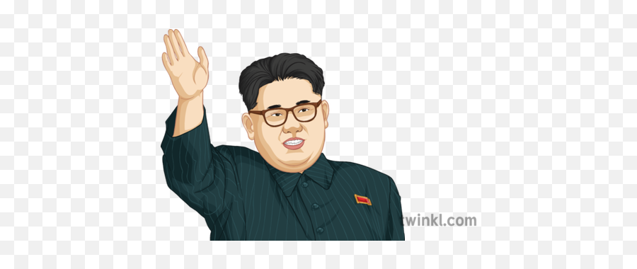 Kim Jong Un North Korea Leader Portrait - Kim Jong Un Illustration Png,Kim Jong Un Png