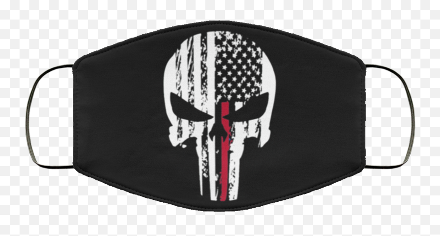 Punisher Skull American Flag Thin Red - Cheshire Cat Face Mask Png,Trump Punisher Logo