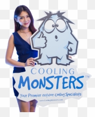 Landing Page - Cooling Monster Png,Monster.com Logo