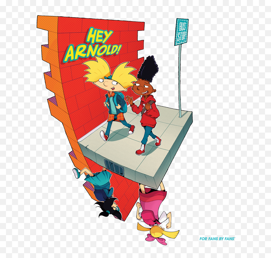 Hey Arnold Design Contest - Forfansbyfans Tshirts Designed Fictional Character Png,Hey Arnold Transparent