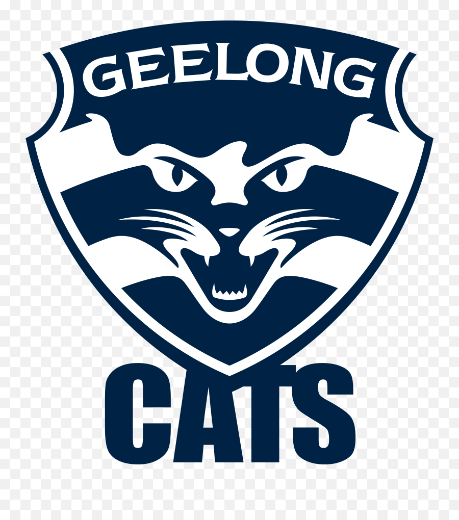 Download Hd Geelong Cats Fc Logos - Geelong Football Club Logo Png,Lsu Logo Png