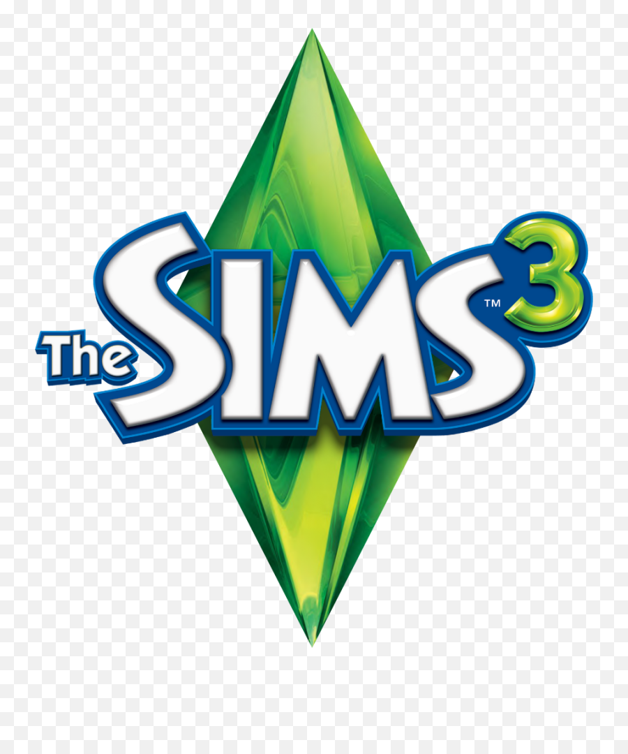 Sims Logo Leaf Green Free Png Hq - Sims 3 Logo Transparent,Sims 4 Logo