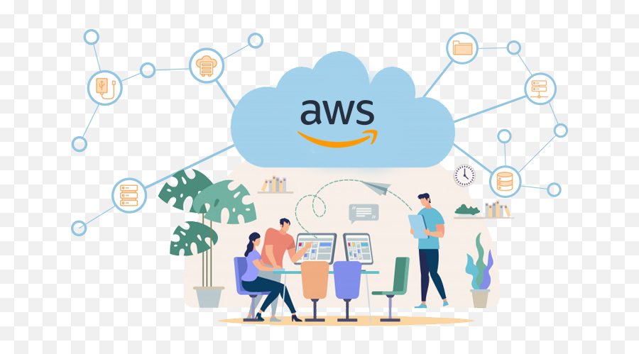 Amazon Web Services - Information Exchange In Communication Png,Aws Png