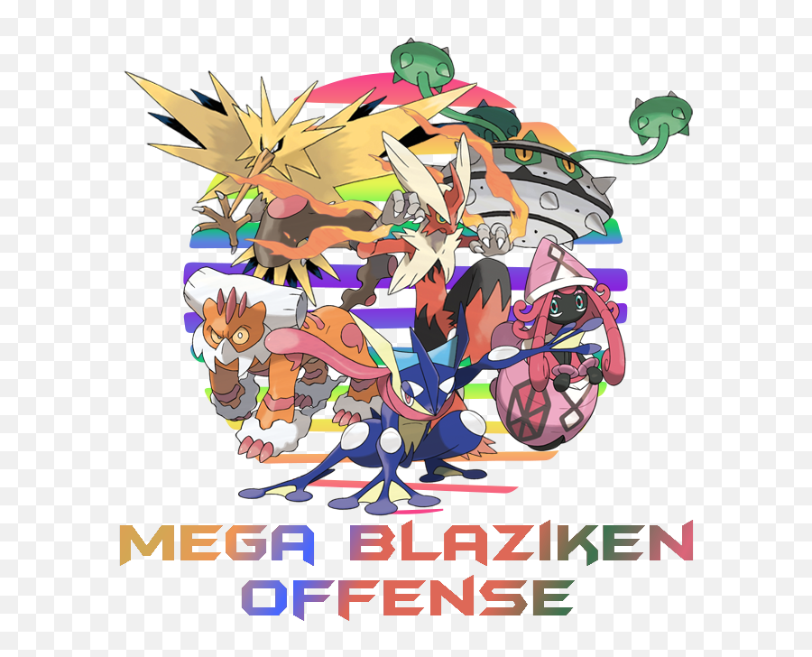 Mega Blaziken Offense - Graphic Design Png,Blaziken Png