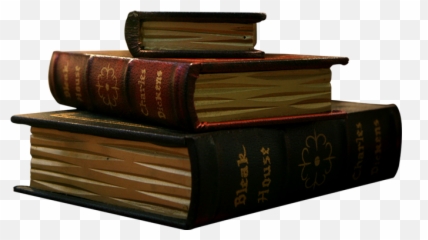 Download Stacked Books 2 - Of PNG Image with Horizontal