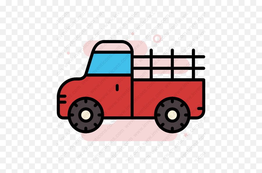 Download Truck Vector Icon Inventicons - Commercial Vehicle Png,Pickup Truck Icon