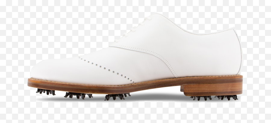 Asymmetrical Saddle - Round Toe Png,Footjoy Mens Icon Saddle Golf Shoe Closeouts