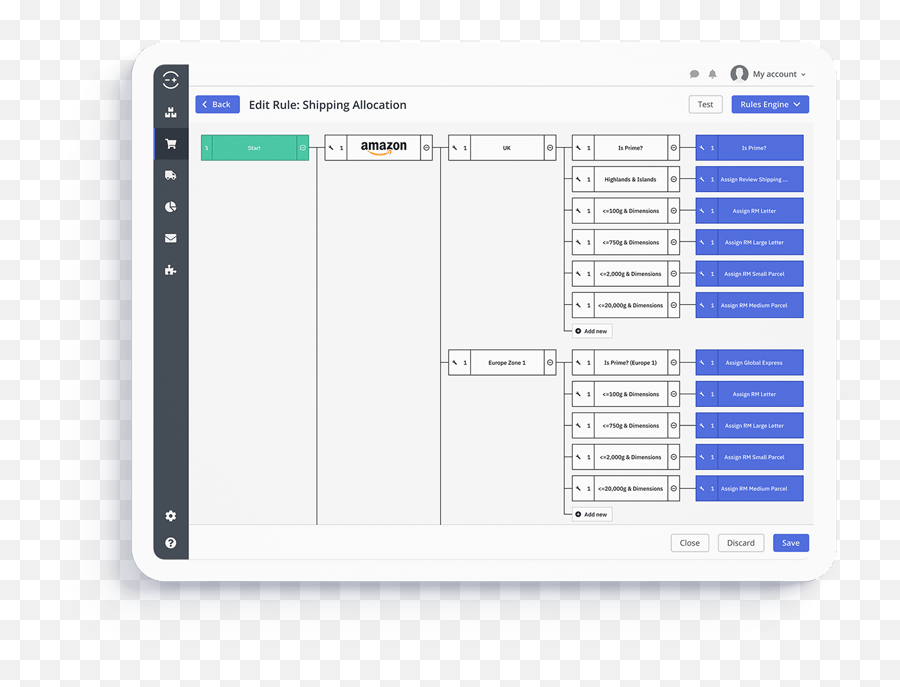 Order Management Software Linnworks - Vertical Png,Order Processing Icon