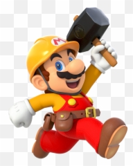 How To Use Mario Builder - Super Mario Maker 2 Mario Png,Mario Jumping Png