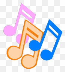 Dark Blue Music Note Png Svg Clip Art - Clipart