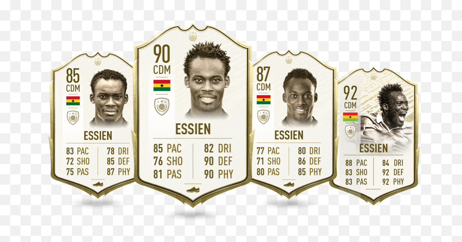 Road To Pim Essien - Michael Essien Fifa 20 Png,Fifa Icon Edition